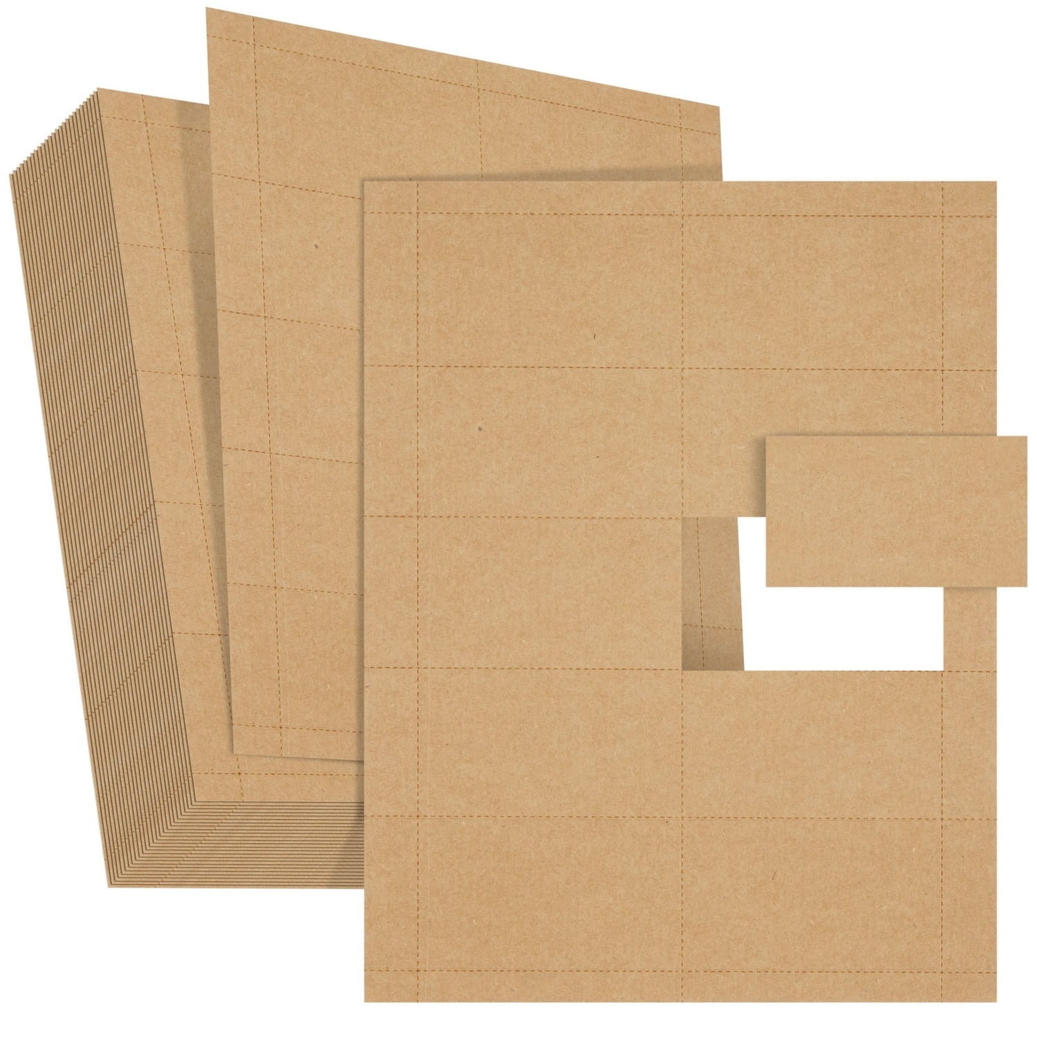 1000 Piece Blank Printable Business Cards 3 5 X 2 Kraft Paper Perforated Cardstock For Inkjet And Laser Printers 10 Cards Per Sheet Brown Walmart Business Supplies 1000 Piece Blank Printable Business Cards 3 5 X 2 Kraft Paper Perforated Cardstock For Inkjet And Laser Printers 10 Cards Per Sheet Brown Walmart Business Supplies