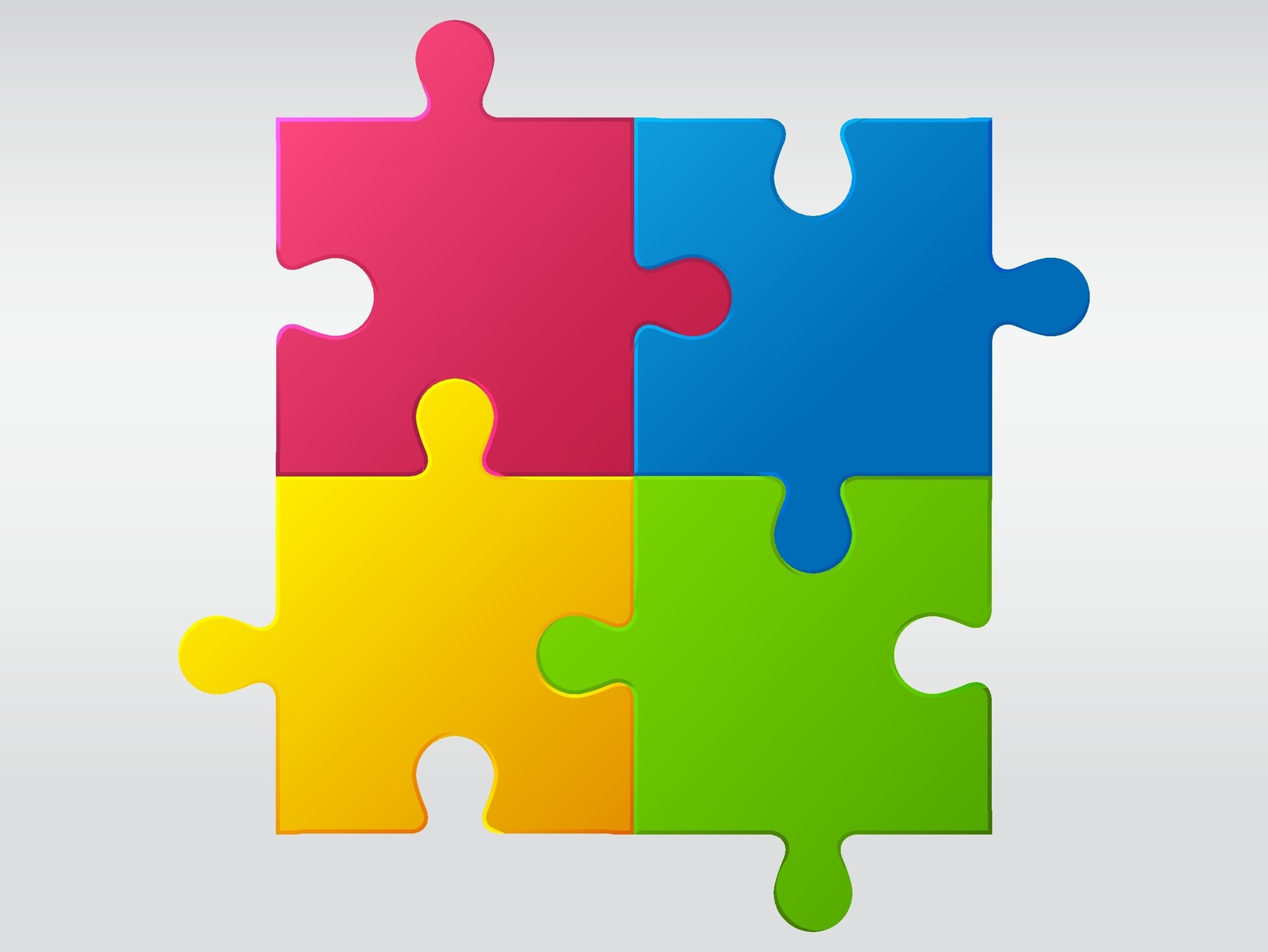 large printable puzzle pieces
