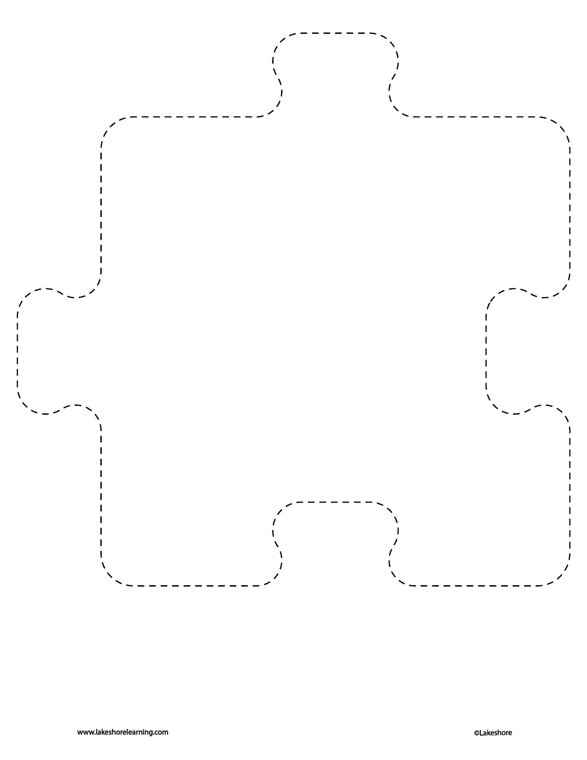 puzzle piece printable template puzzle piece printable template