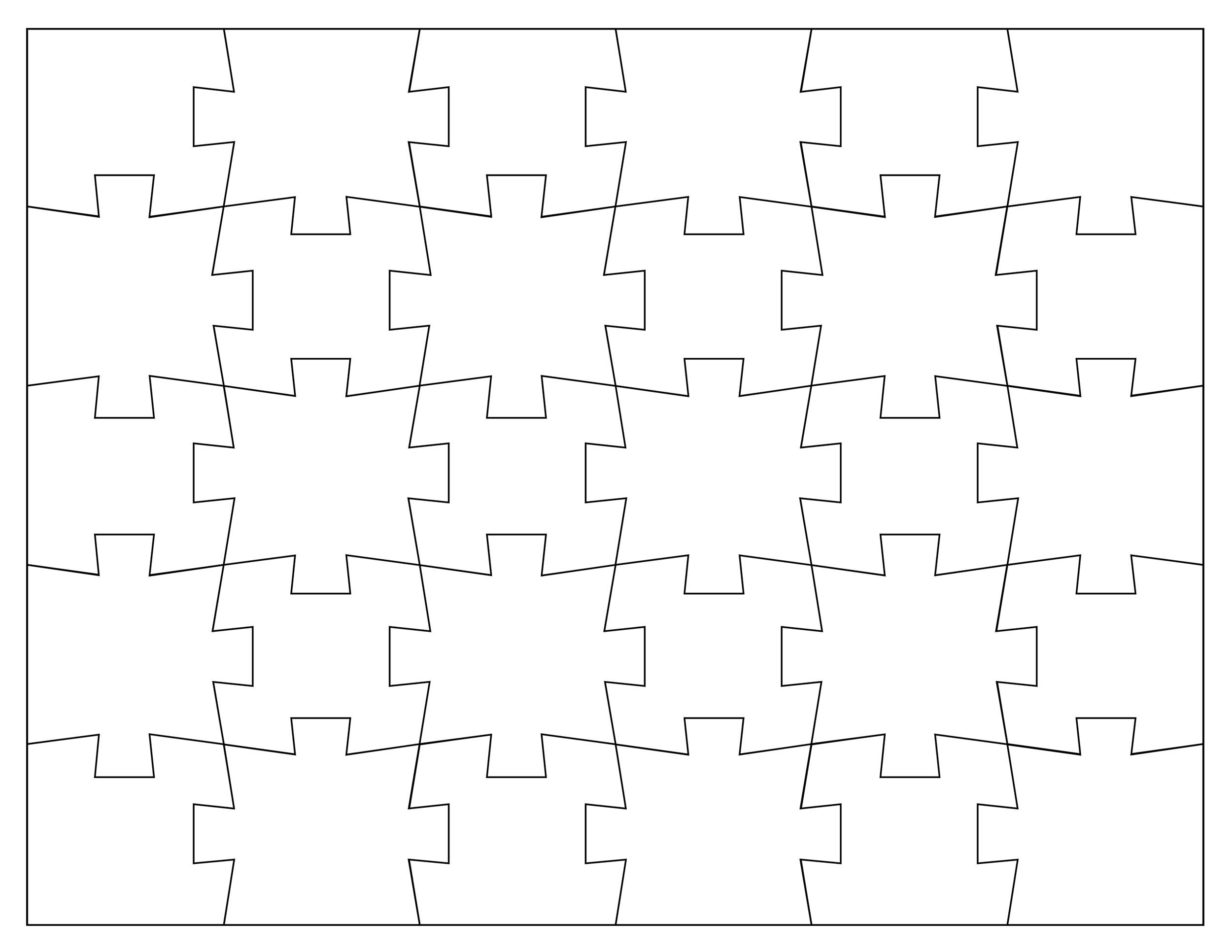 printable puzzle piece template