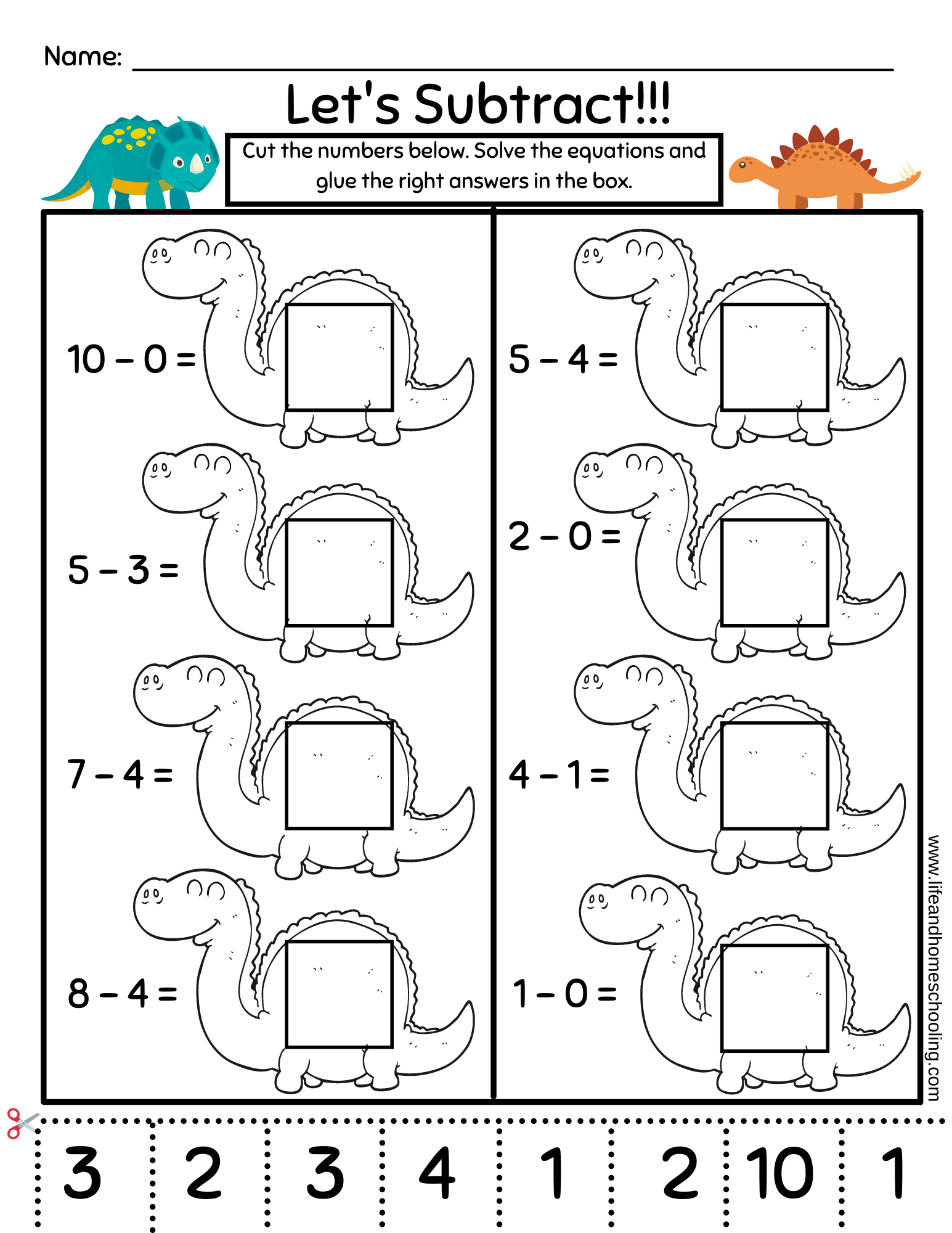 adding and subtracting worksheets printable