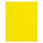 2 Pocket School Grade Paper Folder Letter Size Yellow OfficeSupply