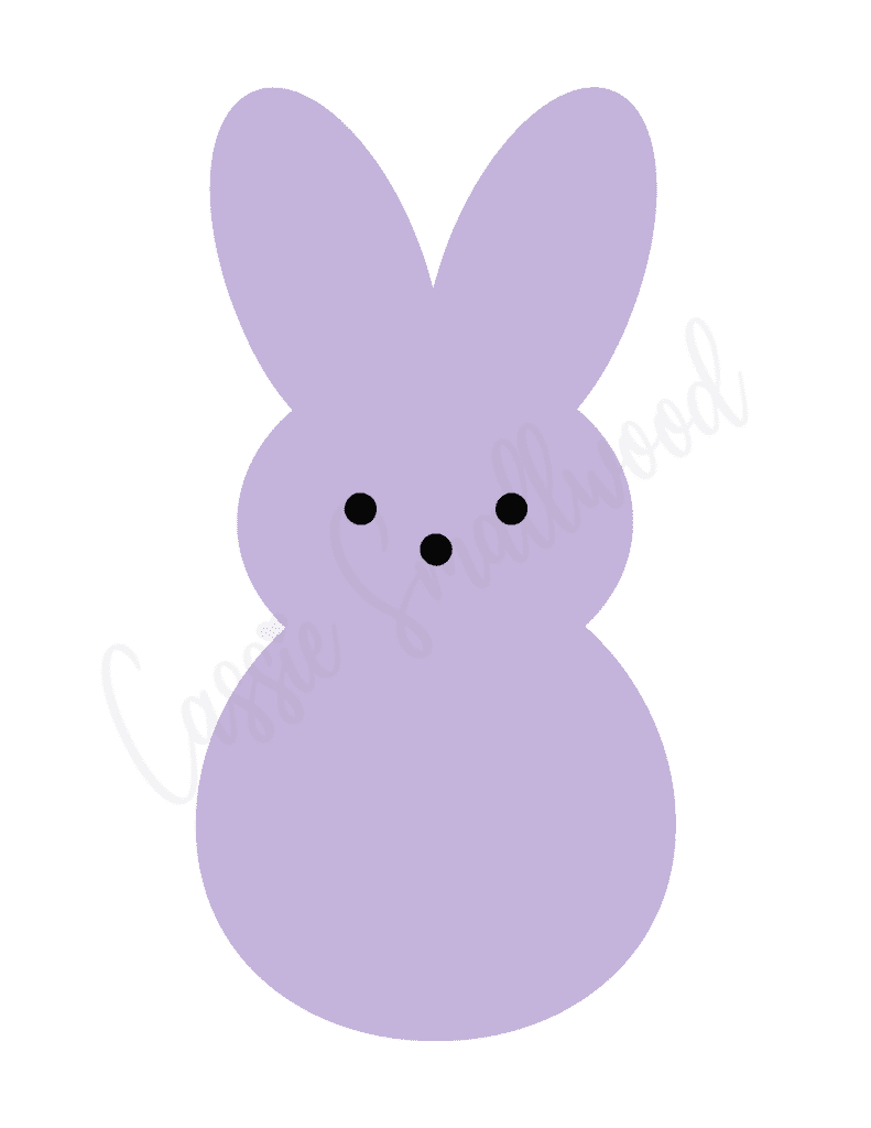 free bunny template free printable pdf