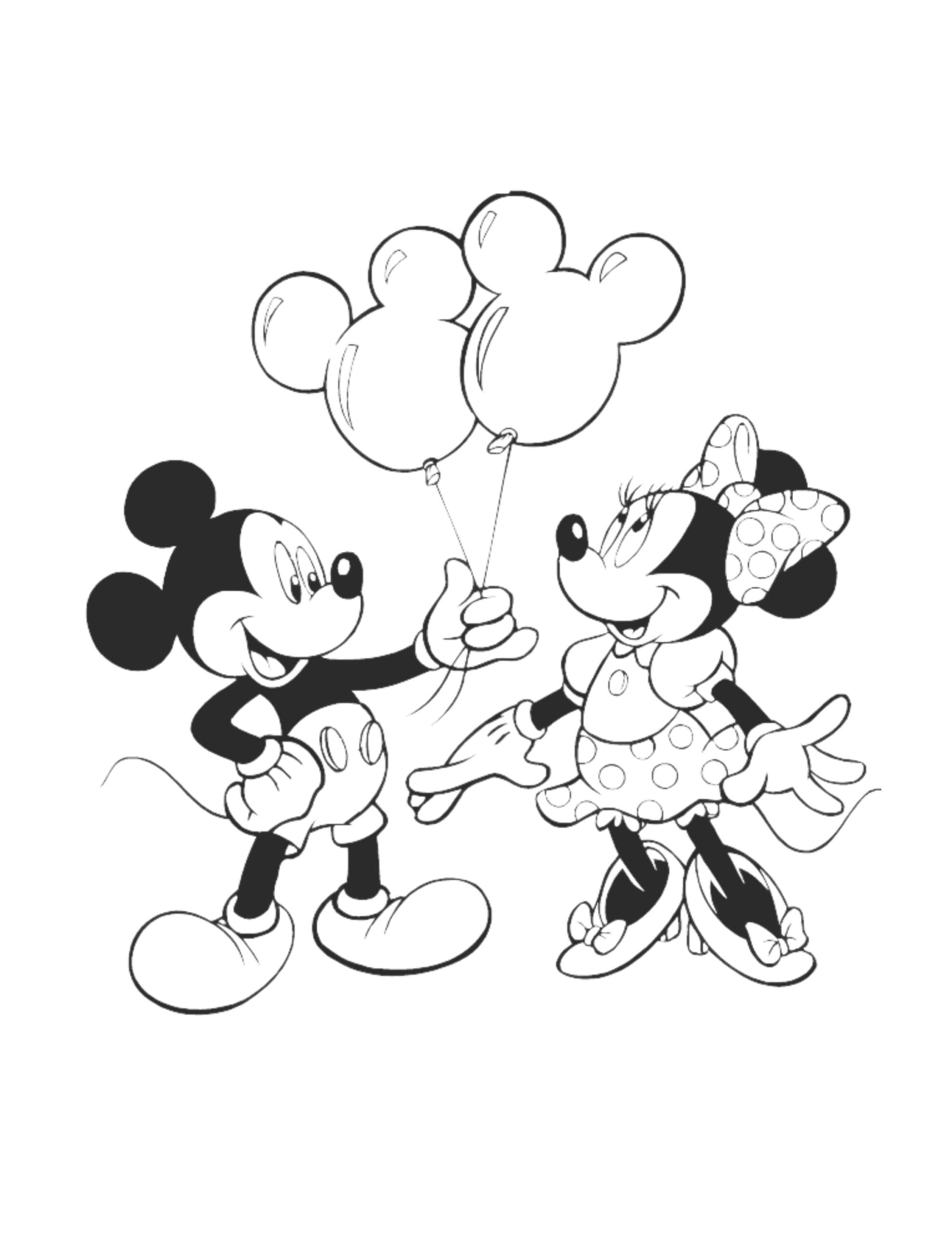 mickey coloring pages printable
