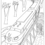 22 Free Train Coloring Pages For Download Printable PDF 