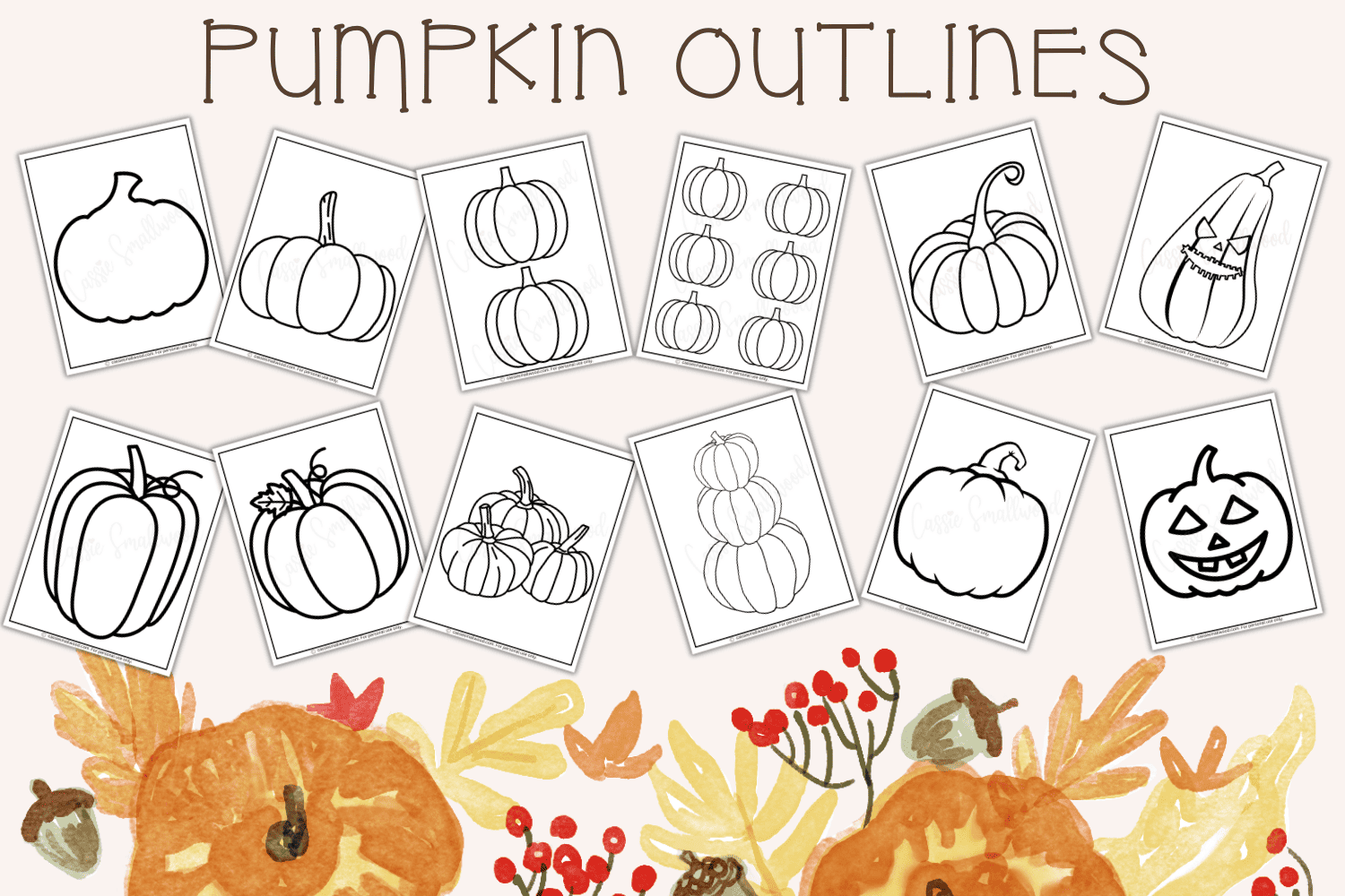 printable cut out pumpkin template