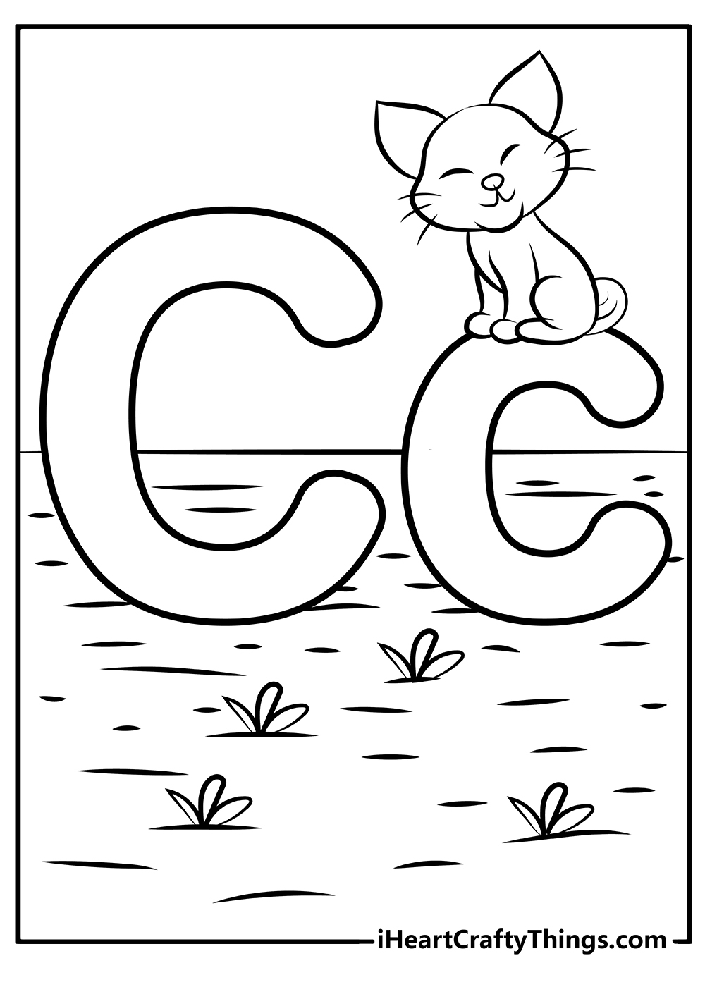 printable letter coloring pages