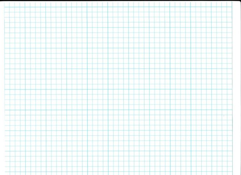 25 Sheets Large Format Graph Paper 1 4 Scale Blue Ink 7 Different Sizes EBay