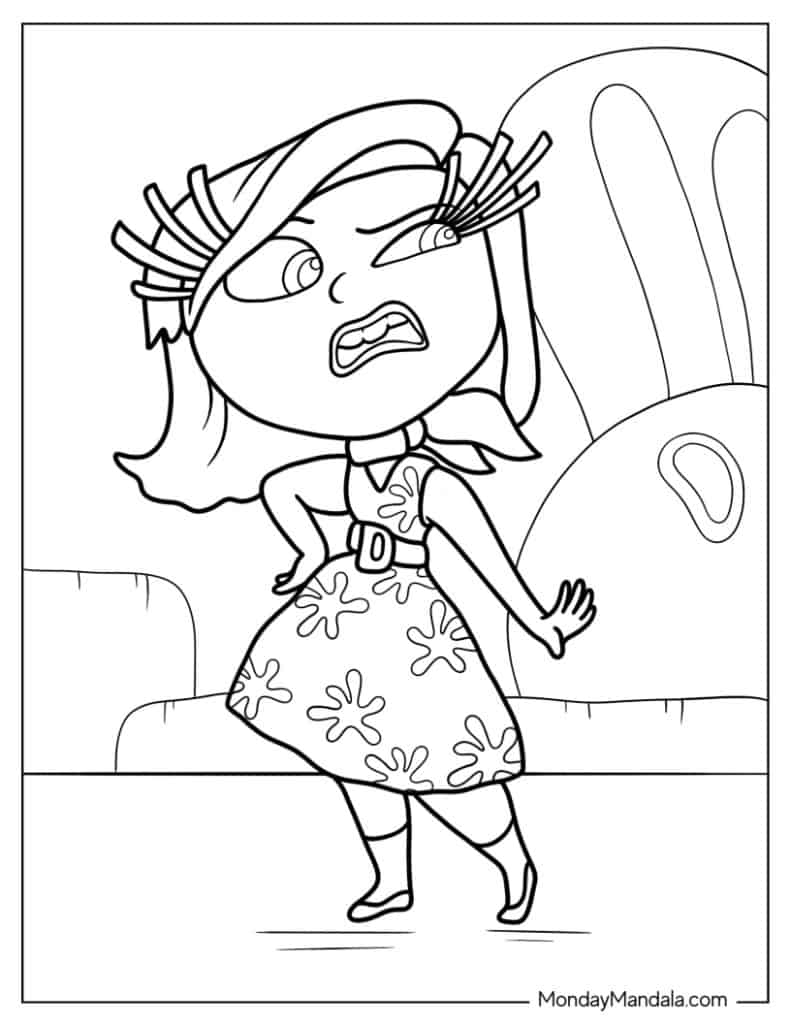 28 Inside Out Coloring Pages Free PDF Printables 