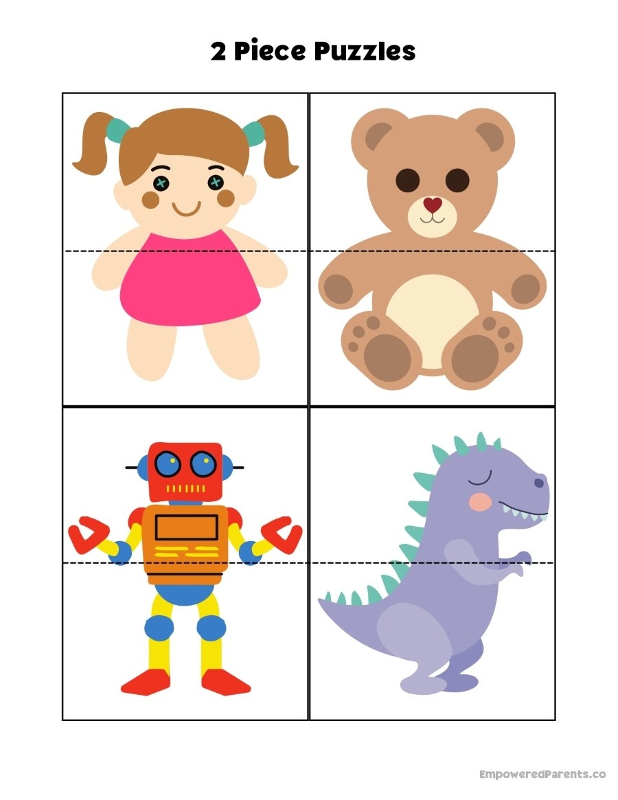 28 Printable Puzzles For Toddlers And Preschoolers PDF Empowered Parents 28 Printable Puzzles For Toddlers And Preschoolers PDF Empowered Parents