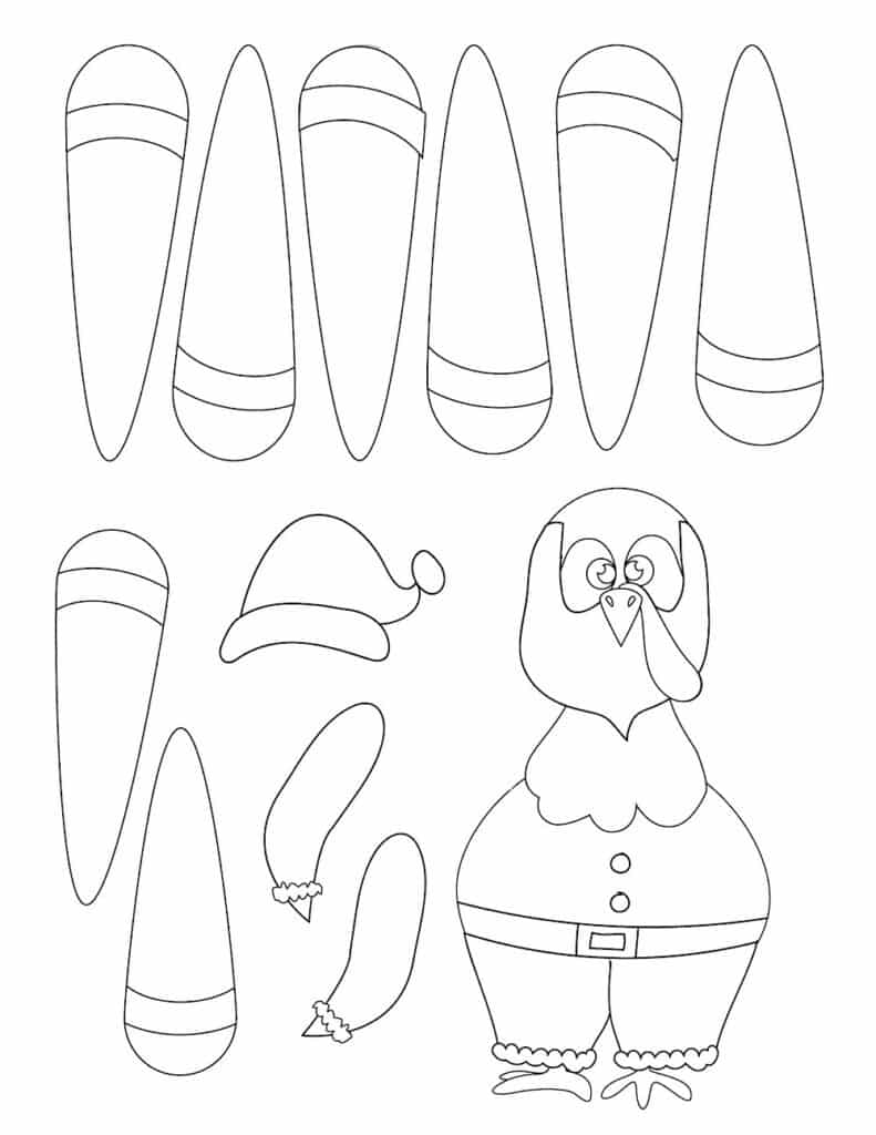 template printable disguise a turkey template