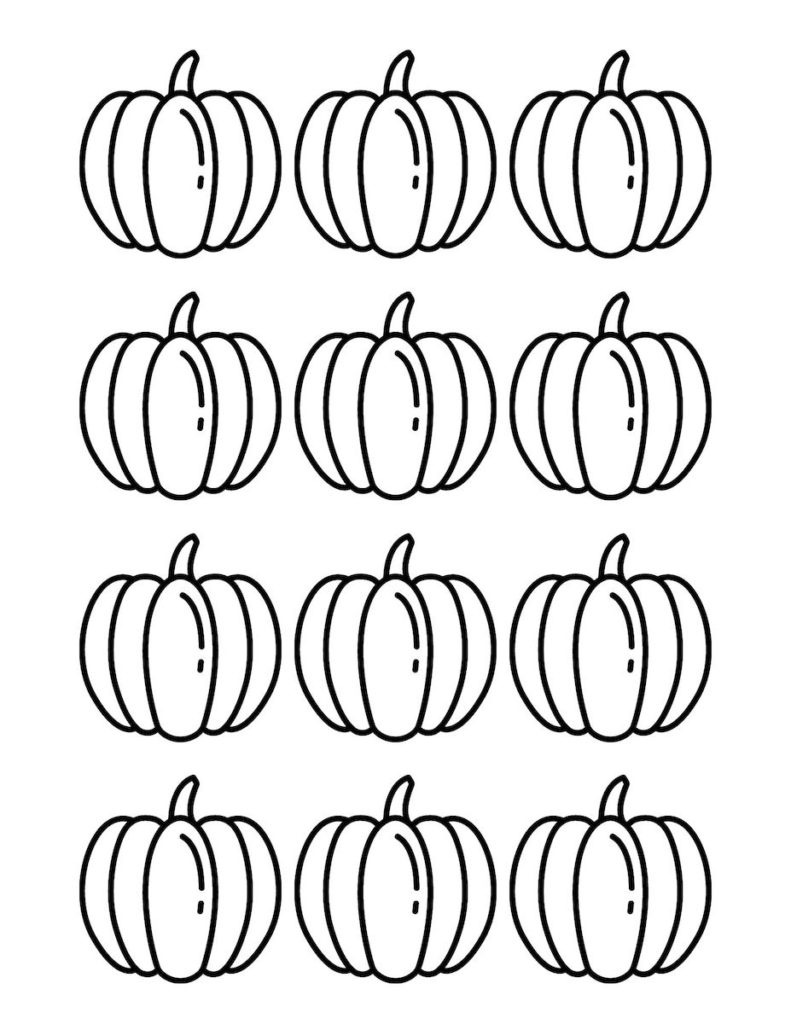 free printable pumpkin template