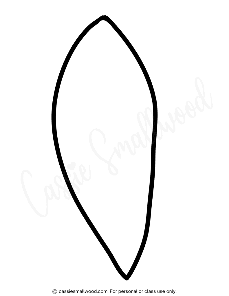 turkey feathers template printable
