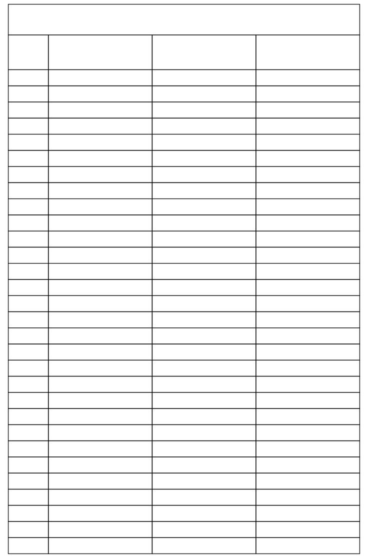 4 Column Paper 10 Free PDF Printables Printablee