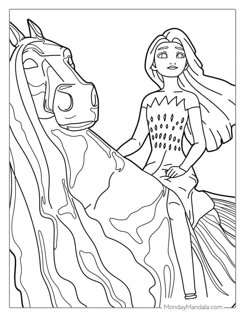 elsa printable coloring pages