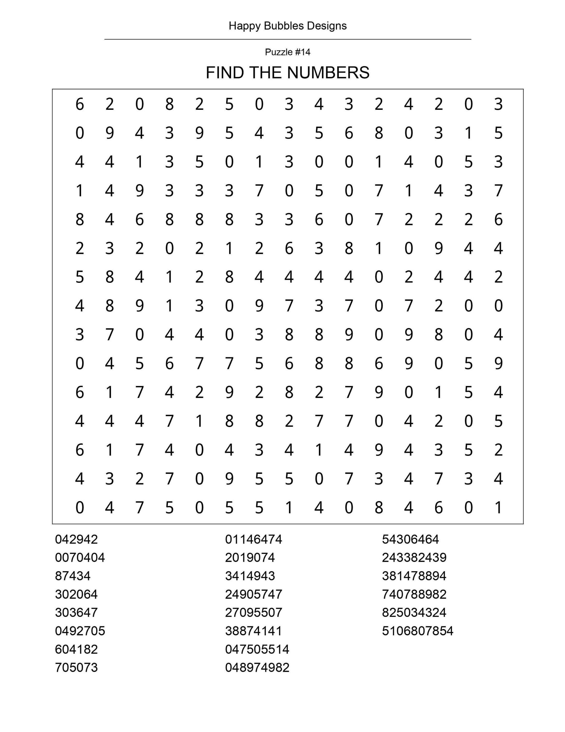 40 Number Search Puzzles Printable Puzzles Large Print Instant Download Etsy Denmark 40 Number Search Puzzles Printable Puzzles Large Print Instant Download Etsy Denmark