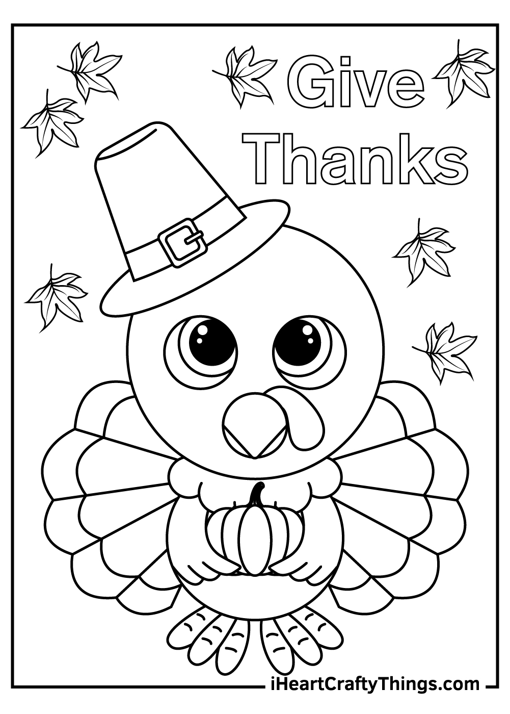 turkey to color printable