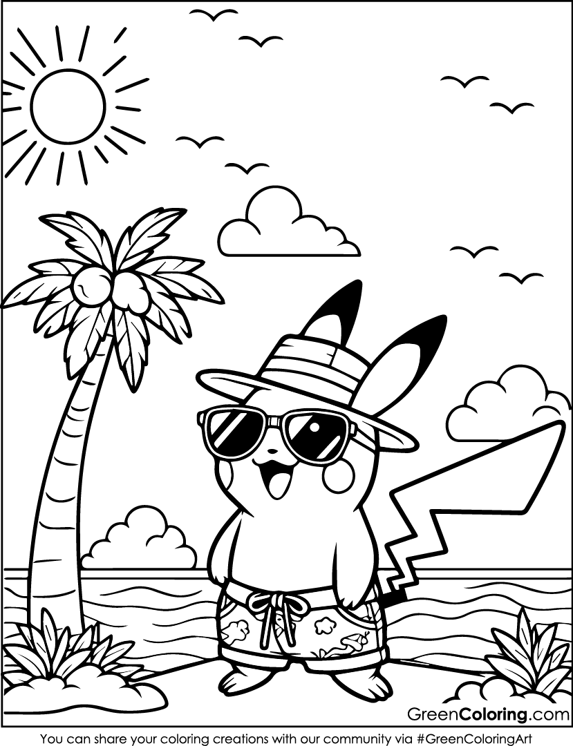 pokemon coloring pages free printable