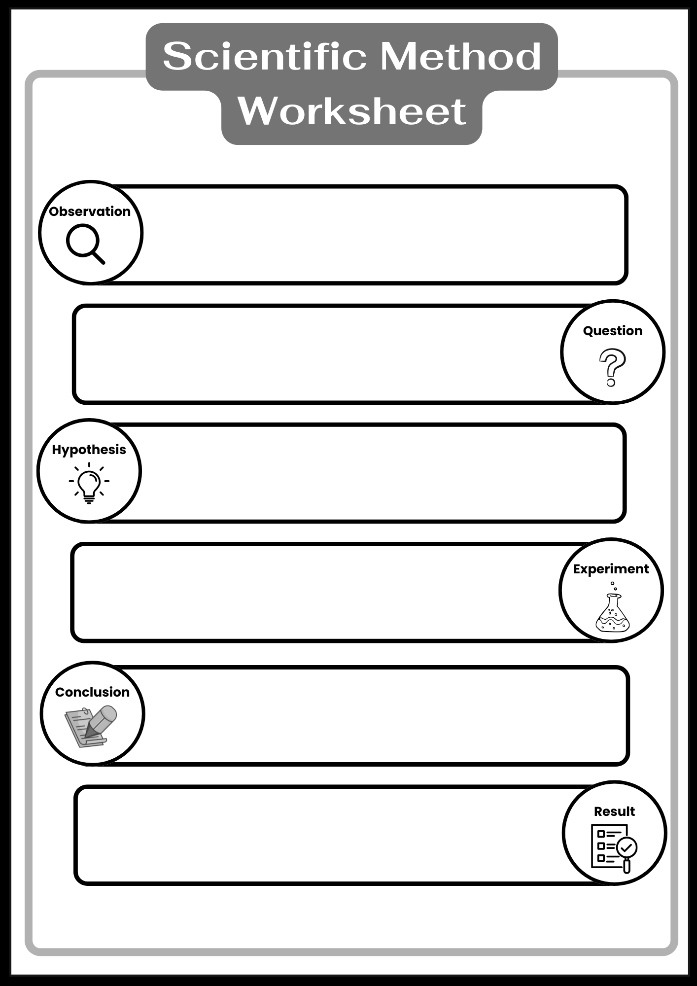printable scientific method worksheet pdf
