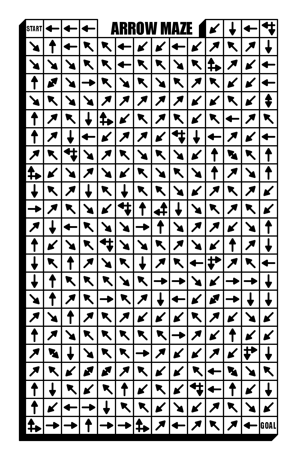maze puzzle games printable