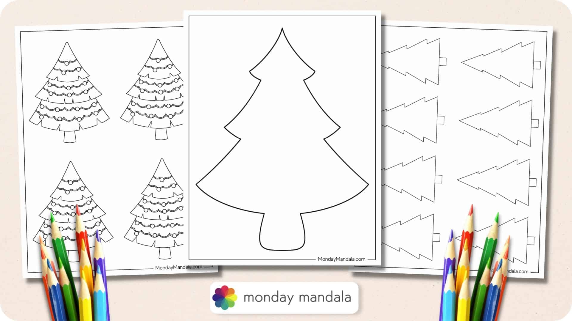free printable templates for christmas