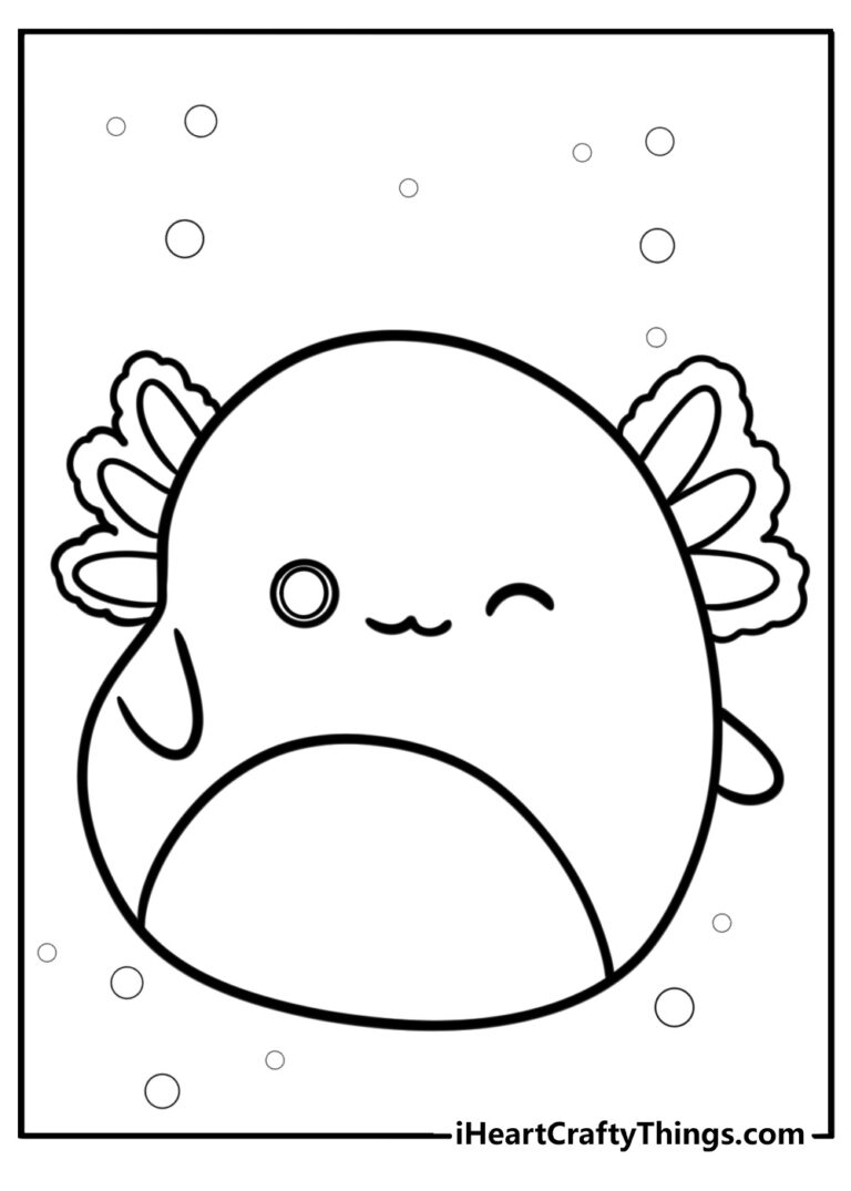 66 Squishmallow Coloring Pages Printable Free PDFs To Color