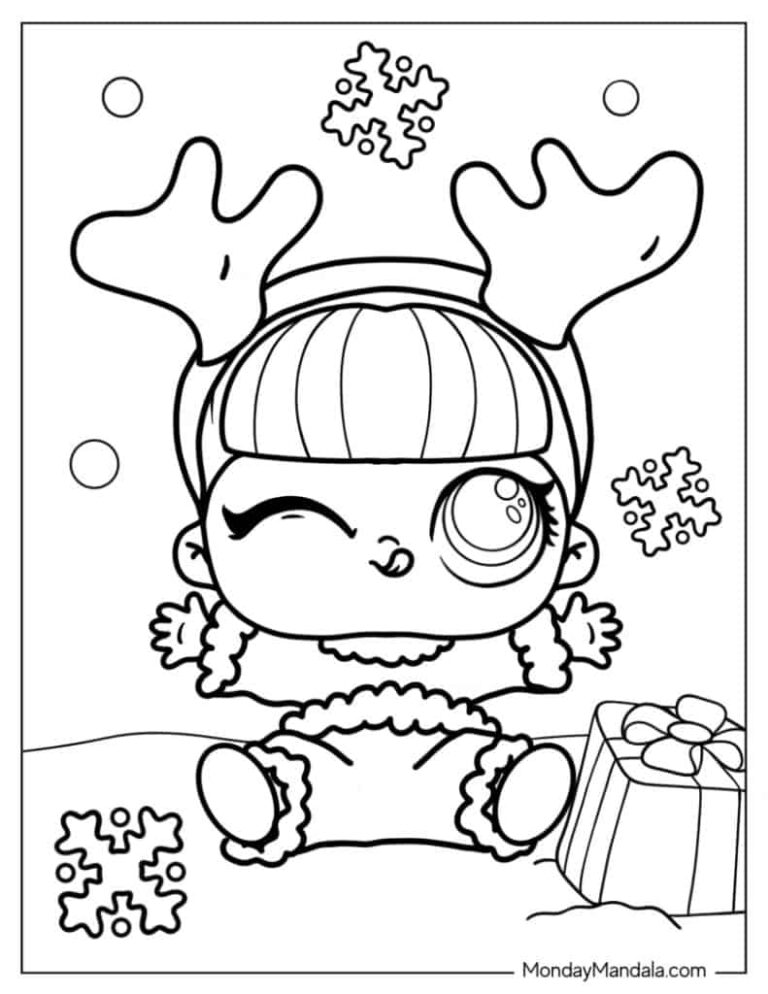 80 LOL Surprise Coloring Pages Free PDF Printables