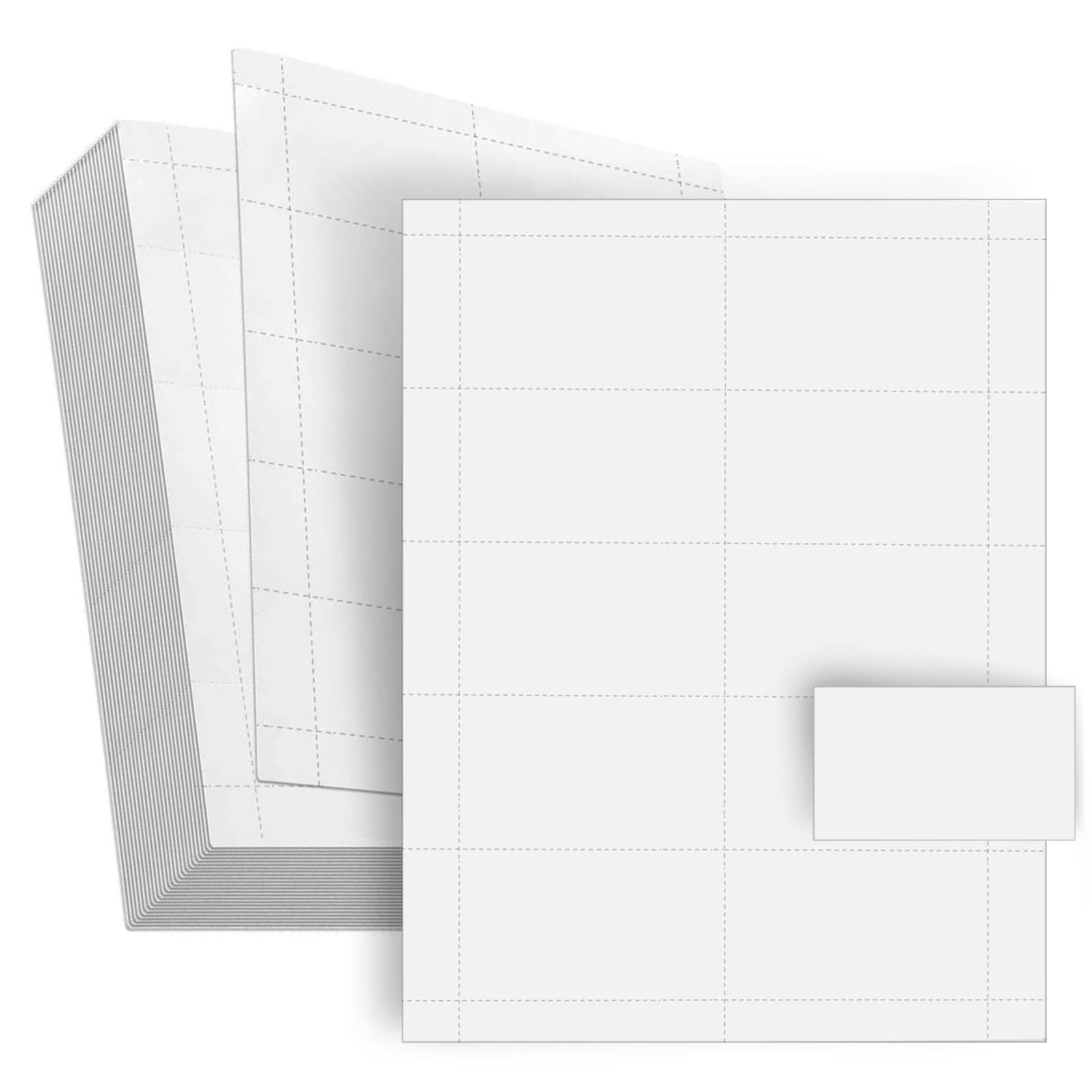 Amazon Best Paper Greetings Blank Business Card Paper 3 5 X 2 In White 100 Sheets 1000 Perforated Cards Printable For Inkjet Laser Printers Office Products
