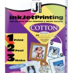 Amazon Jacquard Inkjet Printable Cotton Fabric 8 5 By 11 Inches 30 Sheet Pack Office Products