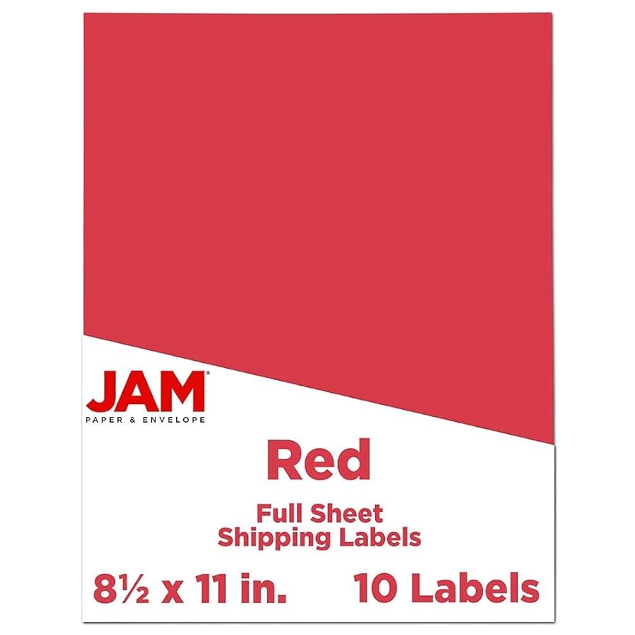 red paper printable