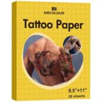 Amazon Printable Temporary Tattoo Paper For Laser Inkjet Printer 8 5 X11 20 Sets DIY Personalized Image Transfer Sheet For Skin Beauty Personal Care