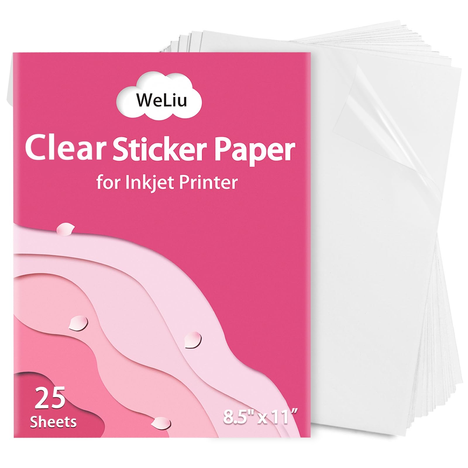 printable clear sticker paper