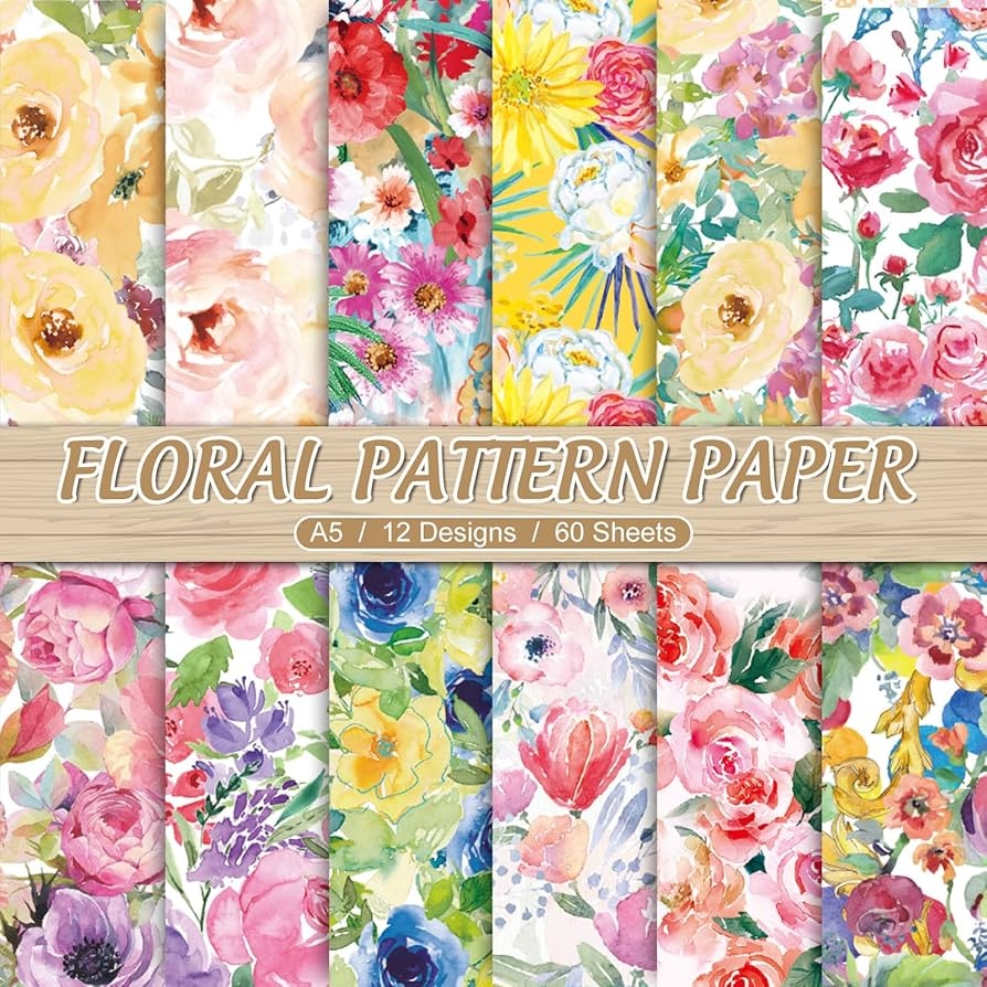 floral printable paper