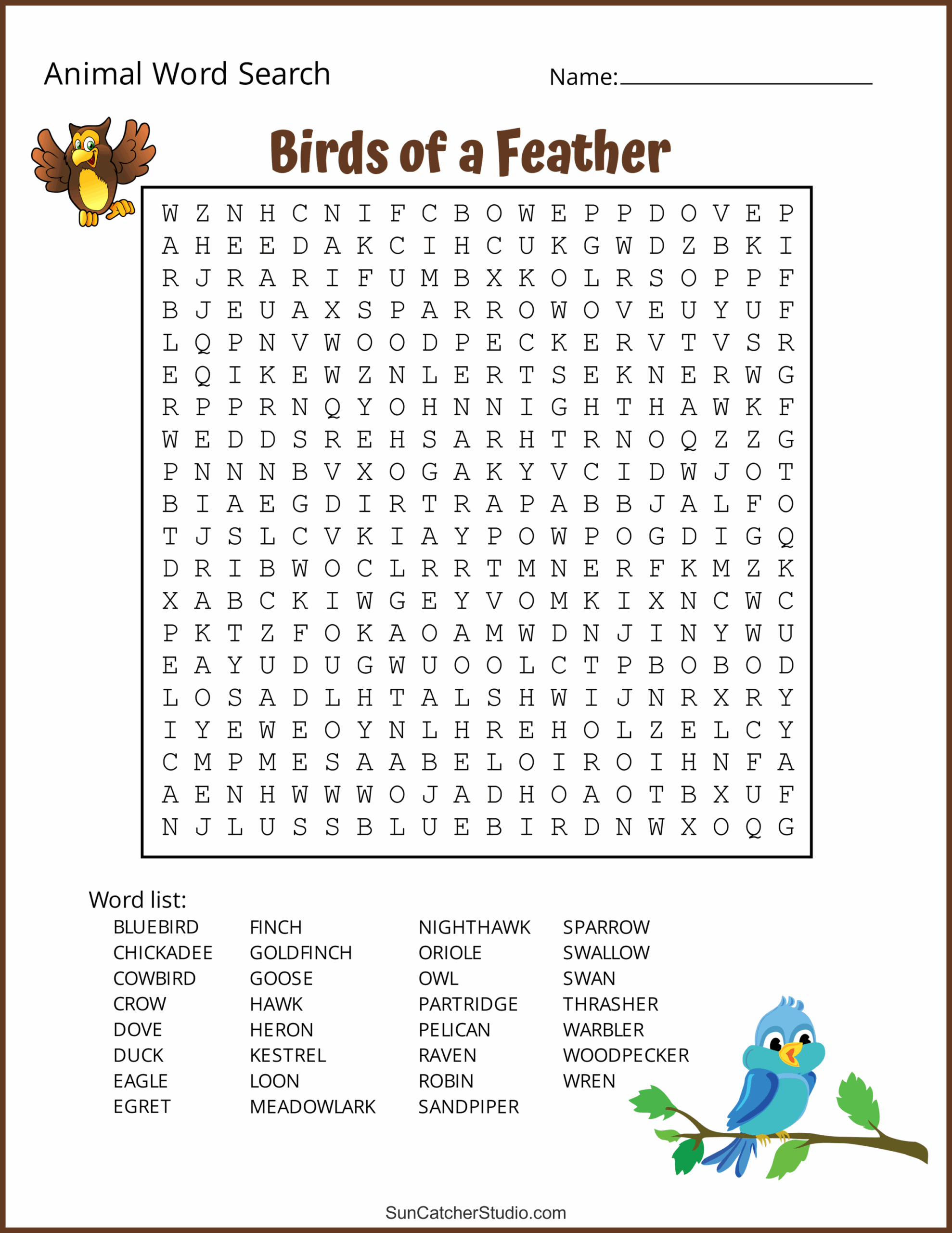 word search puzzles free printable