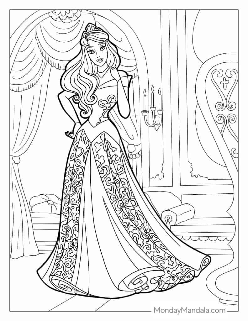 barbie coloring pages printable
