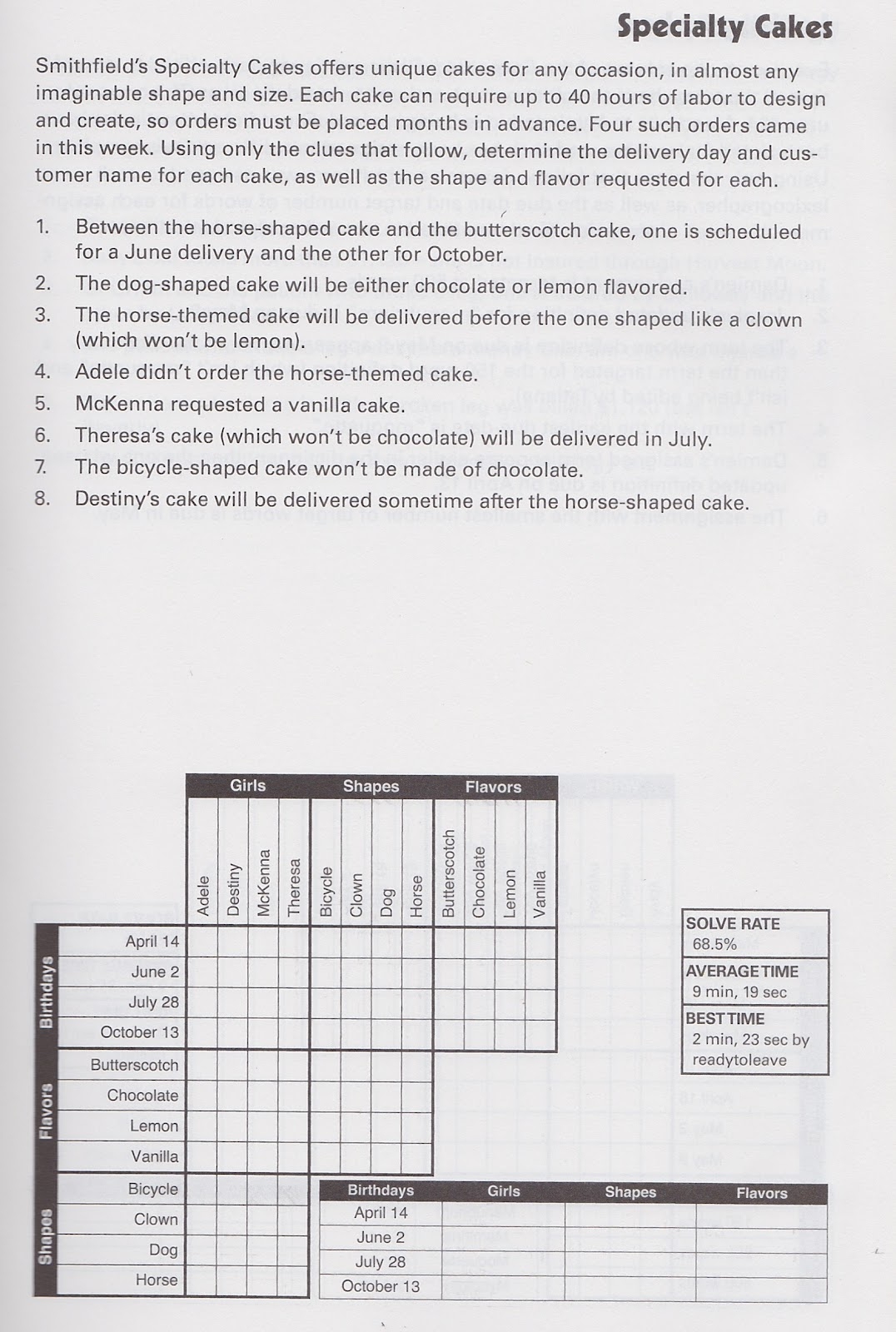 Baron Hot Sale Logic Puzzles