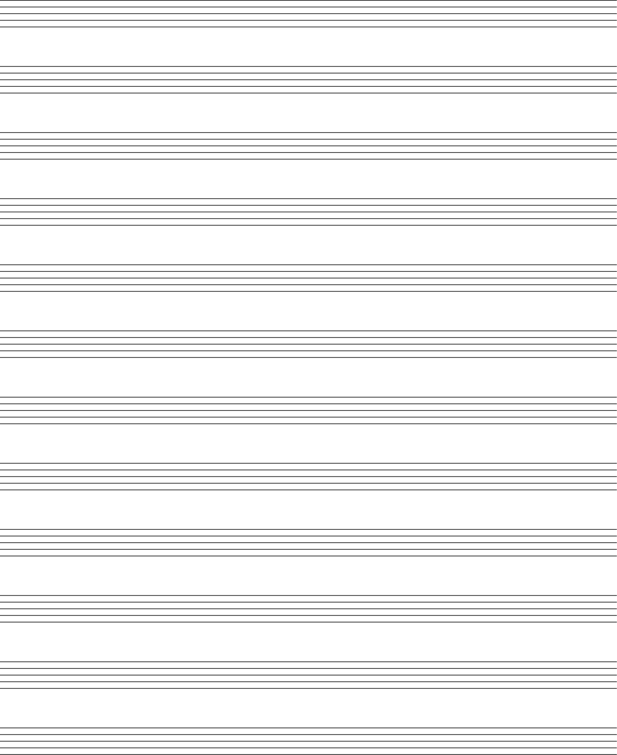 Blank Manuscript Paper