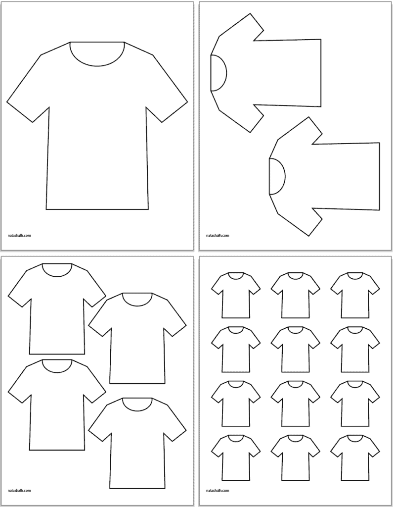 Blank T Shirt Layout Sale