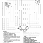 Book Themed Crossword Puzzle For Kids Tree Valley Academy