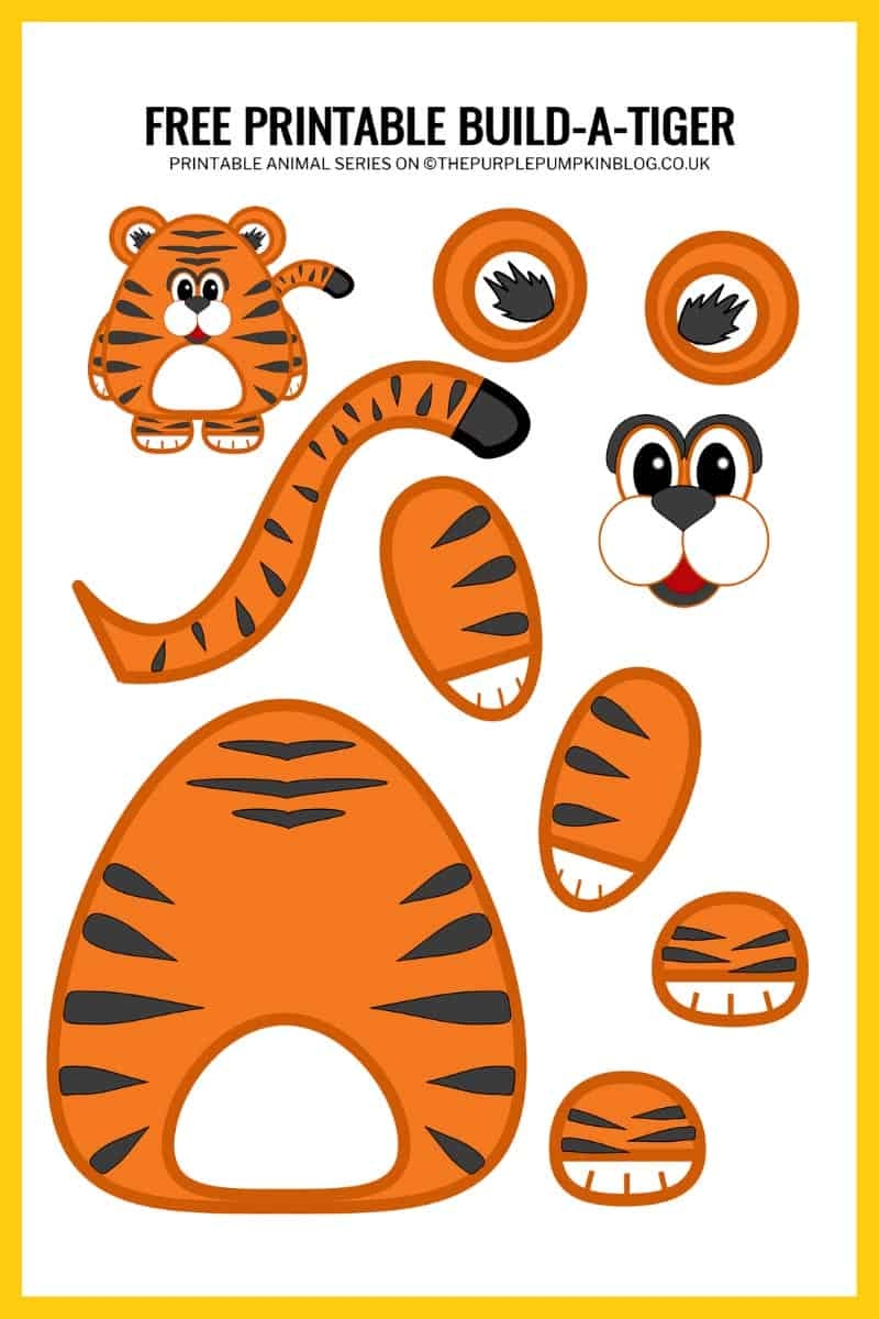 paper animals printable