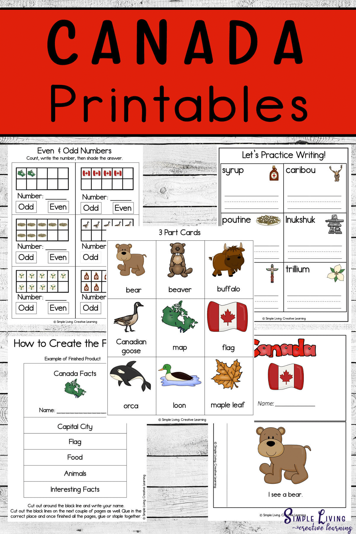 Canada Worksheets Free Homeschool Deals 