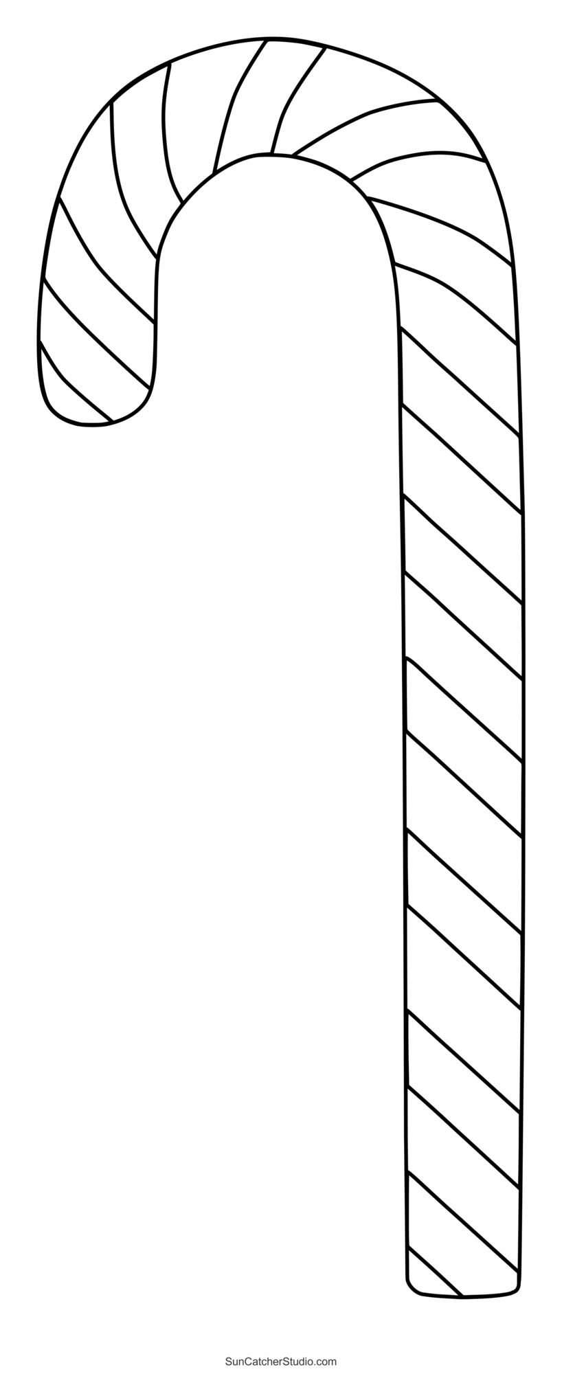 Candy Cane Templates Free Printable Patterns Stencils Free Printables Monograms Design Tools Patterns DIY Projects
