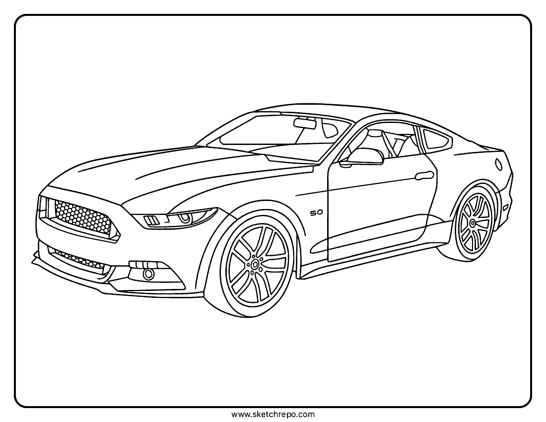 cars coloring sheets printable