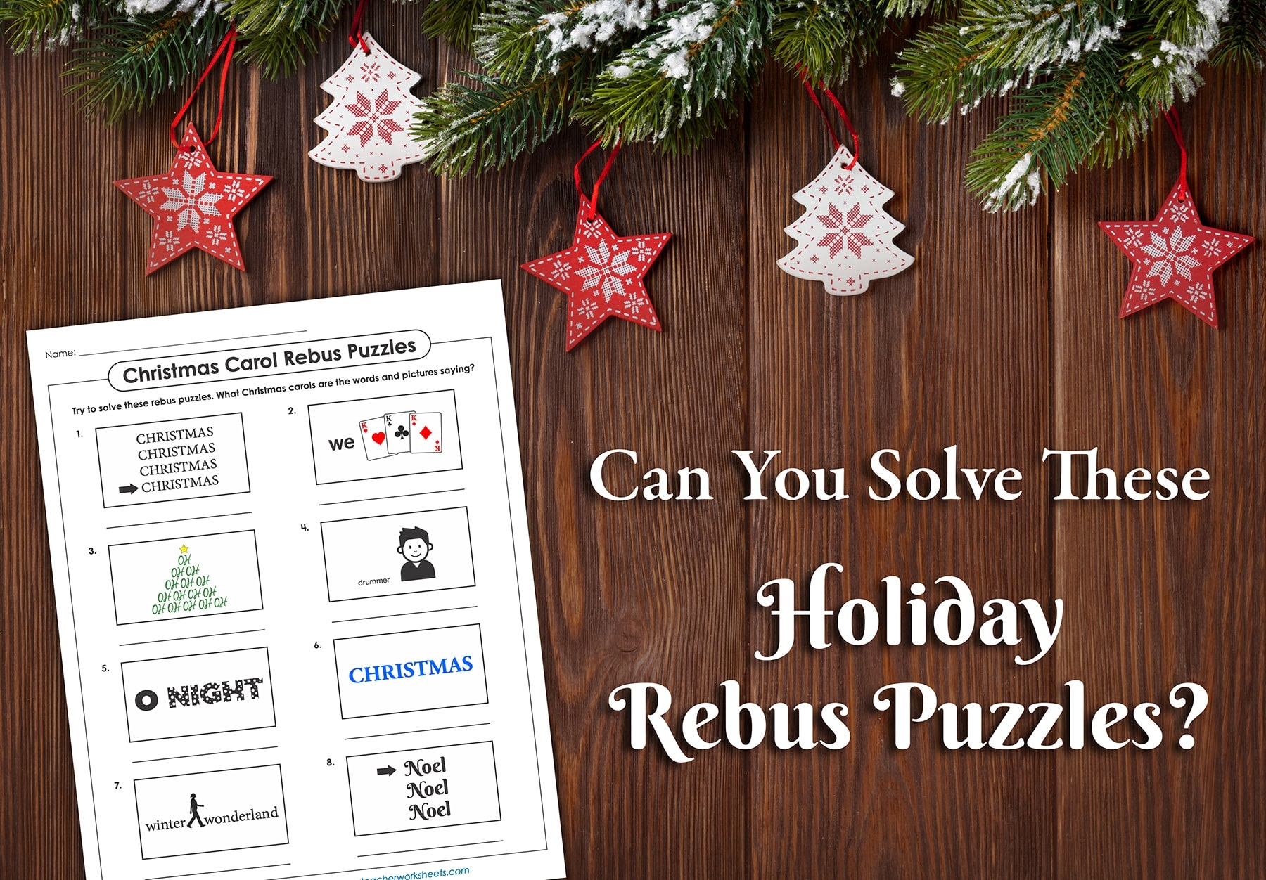 Christmas Carol Rebus Puzzles Blog Post Christmas Carol Rebus Puzzles Blog Post