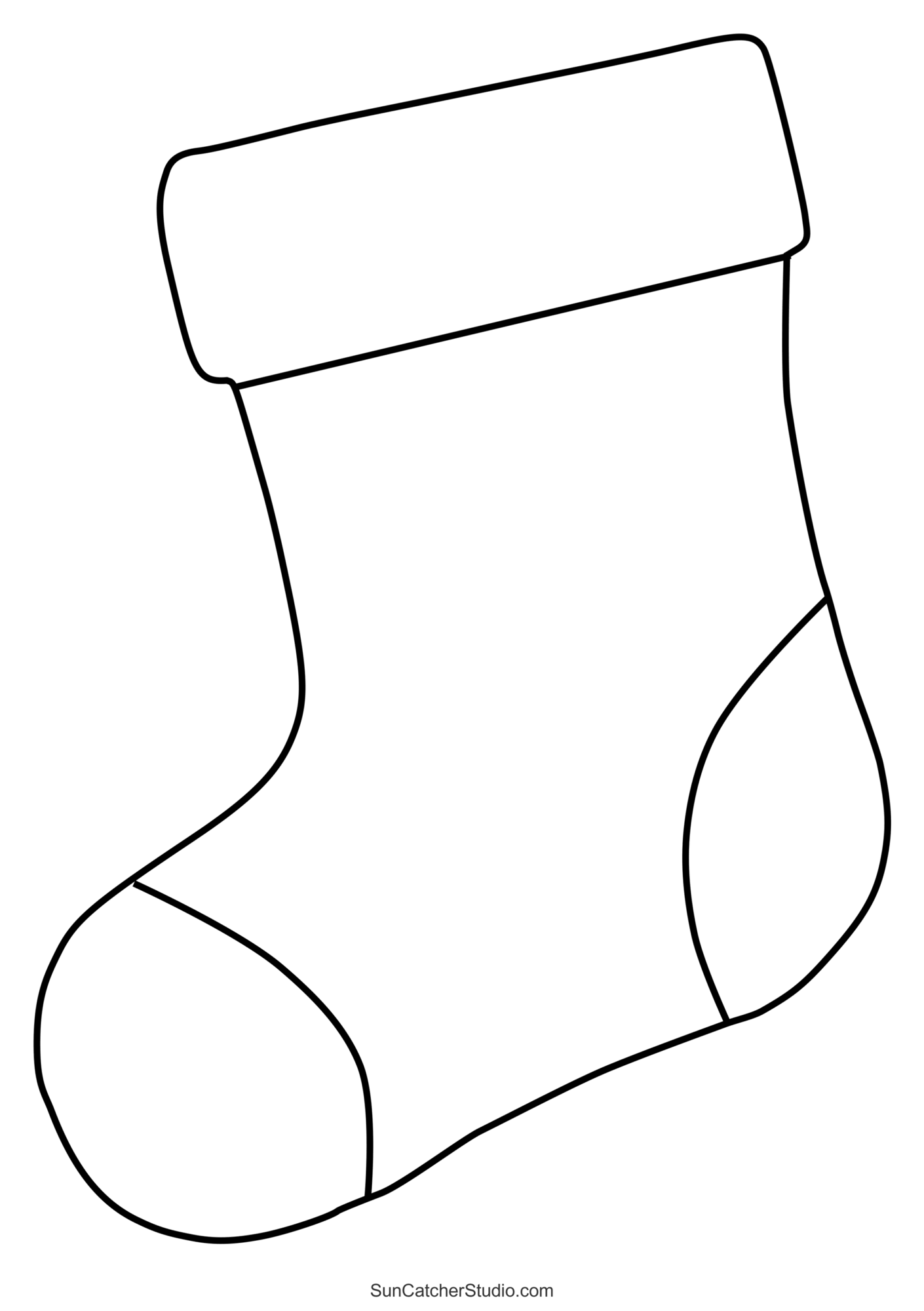 Christmas Stocking Patterns Printable Stencils Templates Free Printables Monograms Design Tools Patterns DIY Projects