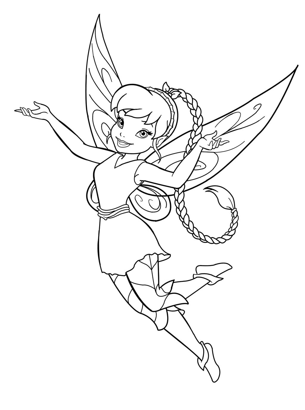 fairy coloring pages printable