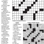Commuter Daily Crossword Puzzles The Mercury News