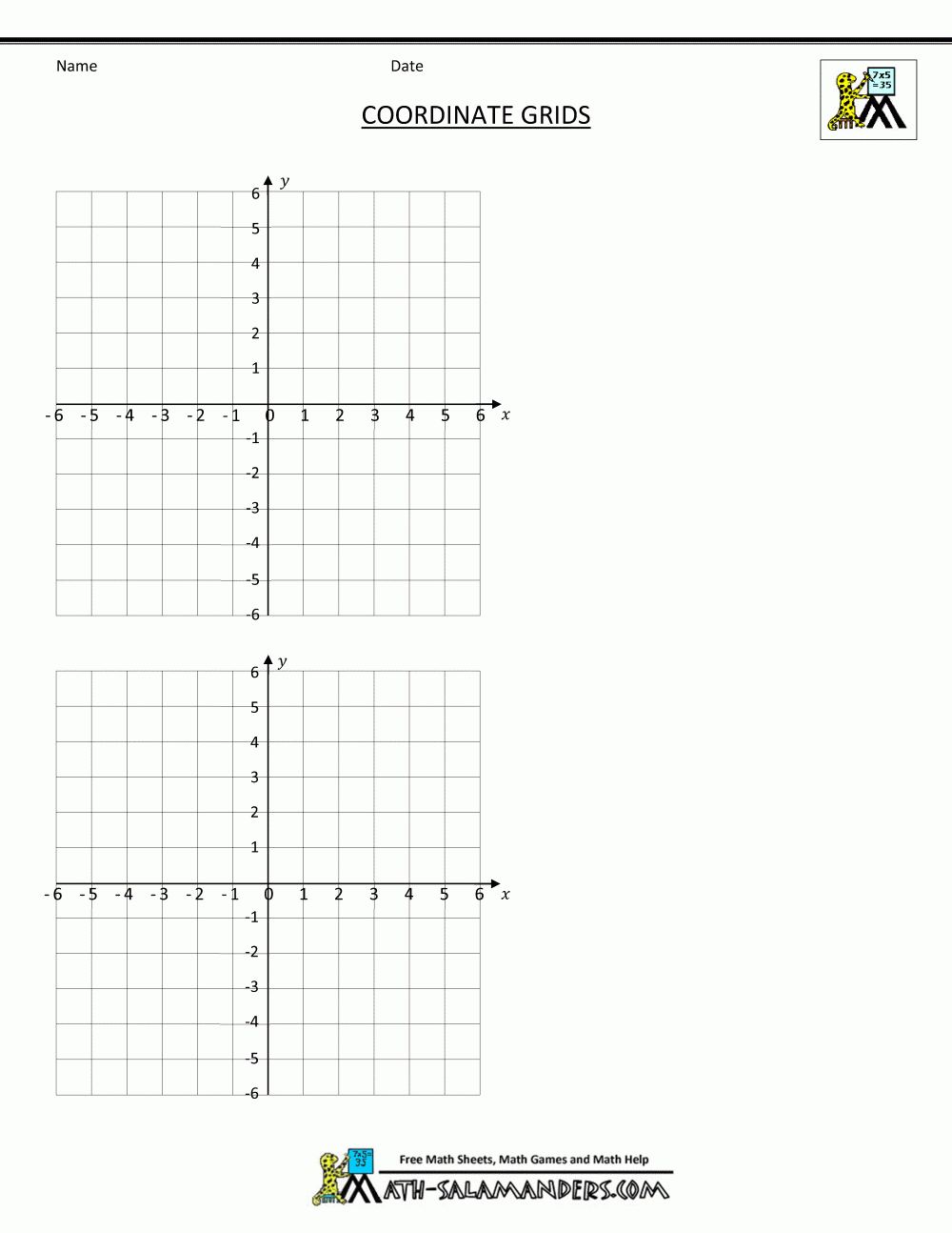 cartesian graph paper printable