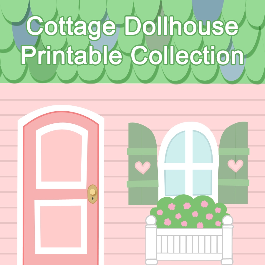 paper doll house printable