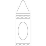 Crayon Template Childhood Magic